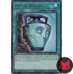 Yugioh Pot of Duality RA02-EN057 Ultra Rare 1st Edition NM - Image 1