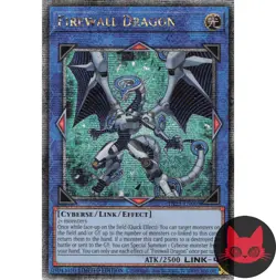 Yugioh Firewall Dragon TN23-EN008 QC Secret Rare Limited Edition NM - Image 1