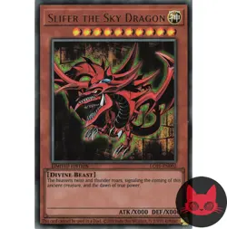 Yugioh Slifer the Sky Dragon LC01-EN002 Reprint Limited Edition NM - Image 1