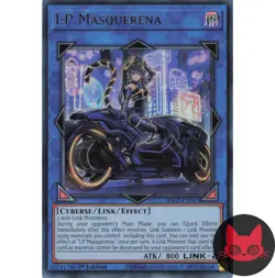 Yugioh I:P Masquerena RA02-EN042 Ultra Rare 1st Edition NM - Image 1