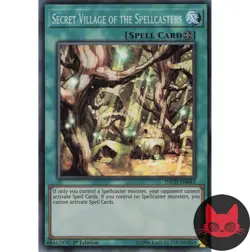 Yugioh Secret Village of the Spellcasters INCH-EN043 Super Rare 1st Edition NM - Image 1