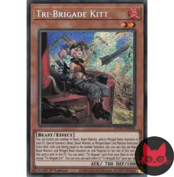 Yugioh Tri-Brigade Kitt MP22-EN006 Secret Rare 1st Edition NM - Image 1