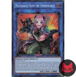Yugioh Muckraker From the Underworld MP23-EN194 Secret Rare 1st Edition NM - Image 1