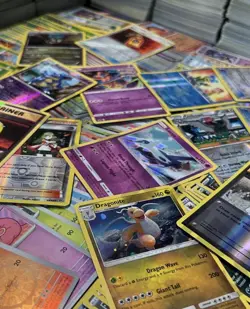 Pokemon TCG : 200 CARD LOT Rare Common Uncommon GUARANTEED RARE + HOLO CARDS!! - Image 1