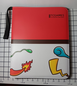 Pokemon Card lot in a zipper binder Japanese, reverse holo preowned - Image 1