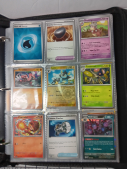 Pokemon Card lot in a zipper binder Japanese, reverse holo preowned - Image 4