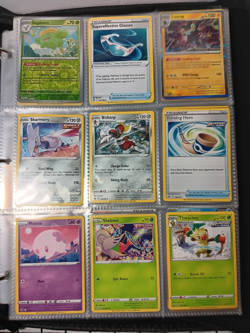 Pokemon Card lot in a zipper binder Japanese, reverse holo preowned - Image 5
