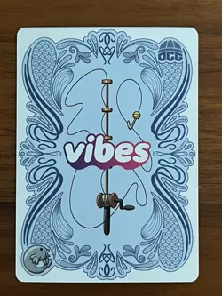 NEW! Pudgy Penguin Vibes TCG Sphinx 2025 Promo Card NSCC Chicago - Image 2