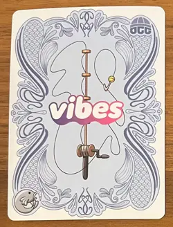 NEW! Pudgy Penguin Vibes TCG Sphinx 2025 Promo Card NSCC Chicago - Image 2