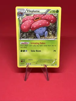 Pokemon TCG Vileplume XY Ancient Origins 3/98 Regular Non-Holo Rare Card - Image 1