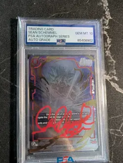 Sean Schemmel Signed Son Goku SCR Auto PSA 10 GEM MT Dragon Ball Super Card - Image 1