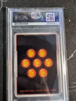 Sean Schemmel Signed Son Goku SCR Auto PSA 10 GEM MT Dragon Ball Super Card - Image 2