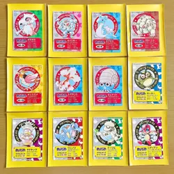 Set 12 Lapras Cubone Machamp Pokemon Kids Card Vintage Nintendo Bandai Japanese - Image 2