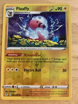 Flaaffy - 055/203 - Reverse Holo - Evolving Skies - NM/M - Pokemon Card - Image 1