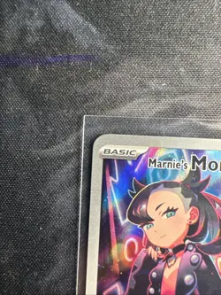 Pokemon TCG Marnie's Morpeko 206 Black Star Promo Card Near Mint Condition - Image 2