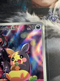Pokemon TCG Marnie's Morpeko 206 Black Star Promo Card Near Mint Condition - Image 3