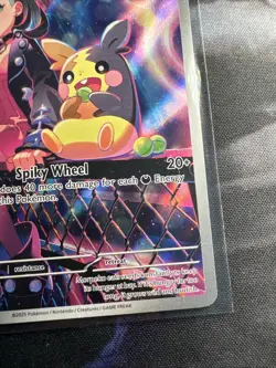 Pokemon TCG Marnie's Morpeko 206 Black Star Promo Card Near Mint Condition - Image 4