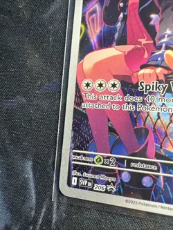 Pokemon TCG Marnie's Morpeko 206 Black Star Promo Card Near Mint Condition - Image 5
