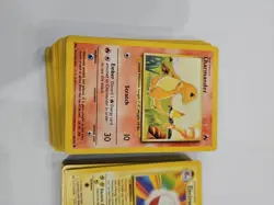 Pokemon Base Set 113 Card Lot LP List in Description - Image 2
