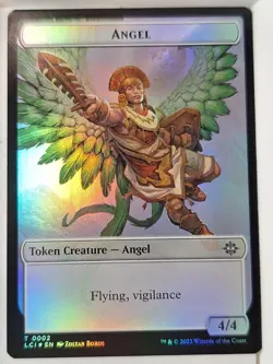 Angel/Treasure - Foil Token - Lost Caverns of Ixalan - Magic the Gathering MTG - Image 1