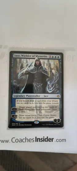 JACE WIELDER OF MYSTERIES WAR OF THE SPARK MTG MAGIC GATHERING NM / UNPLAYED - Image 1