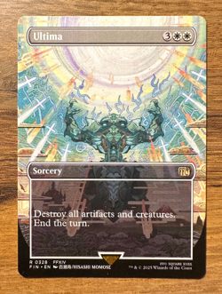 Magic MTG Final Fantasy Ultima #328 *NON-FOIL* Borderless Rare - Image 1