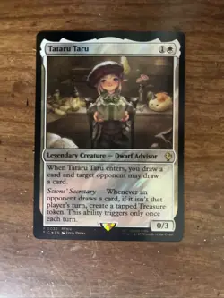 Tataru Taru (Surge Foil) - Commander: FINAL FANTASY MTG Plus Bonus Rare!!! - Image 1