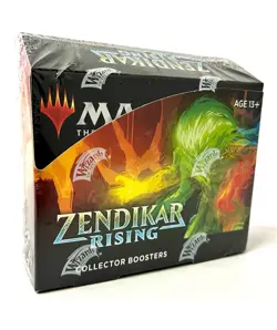 MTG Zendikar Rising Collector Booster Box English Sealed FREE SHIPPING 630509917877 - Image 1