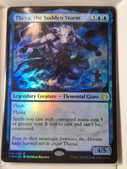 Thryx, the Sudden Storm- SEALED FOIL -Prerelease Promo - Magic the Gathering MTG - Image 1