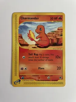 Pokemon CHARMANDER 97/165 EXPEDITION eReader E-Series Non-Holo - Image 1