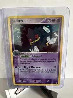 Pokemon Banette Cosmos Holo Rare Card 1/100 Crystal Guardians 2006 - Image 1