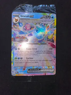 Carte Pokemon GIVRALI Ex 026/131 Promo Stamp scellee Evolutions Prismatiques Fr - Image 1