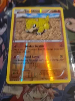 Sandshrew #75/162 Pokemon XY BREAKthrough Reverse Holo 2015 - Image 2