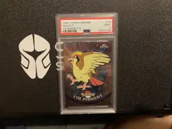 2000 Topps Chrome Pidgeot Pokemon TV #18 PSA 9 Mint Vintage - Image 1
