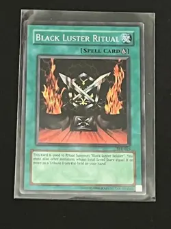 Black Luster Ritual SYE-025 YuGiOh Starter Deck: Yugi Evolution - Image 1