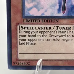 Yugioh! LP Effect Veiler - ORCS-ENSE1 - Super Rare - Limited Edition LP - Image 4