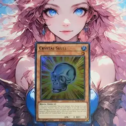 Yugioh - Crystal Skull - BLCR-EN022 - Ultra Rare - 1st Edition - Near Mint - Image 1