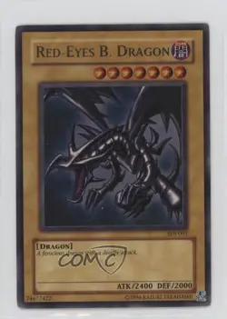 Red-Eyes B Dragon (Red-Eyes Black Dragon) 1st Ed. YuGiOh Starter Deck Joey 05ri - Image 1
