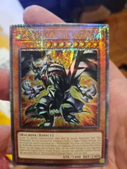 Yugioh! Red-Eyes Black Fullmetal Dragon (Quarter Century) ROTA-EN005 1st Ed NM - Image 2