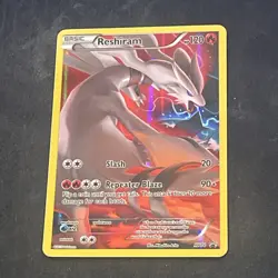 Reshiram Full Art XY74 English XY Black Star Promo NM Trading Card - Image 1