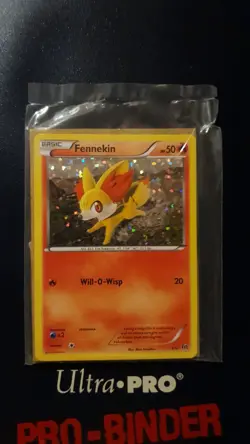Pokemon TCG FENNEKIN SEALED HOLO 3/12 McDonalds EU Promo Set 2016 ENGLISH Card - Image 1