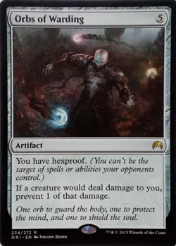 234/272 ORBS OF WARDING RARE MAGIC ORIGINS MTG CARD - Image 1