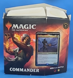 Magic The Gathering Commander Arm for Battle Multi-Player Format 100-Card Deck - Image 1