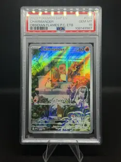 Charmander 44 Scarlet & Violet Obsidian Flame Promo Card Holo P.C. STAMPED - Image 1