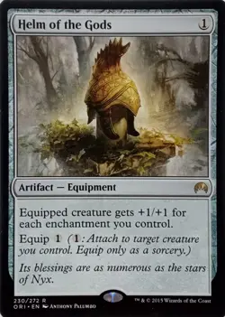 230/272 HELM OF THE GODS RARE MAGIC ORIGINS MTG CARD - Image 1