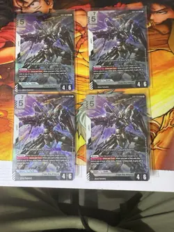 Gundam Card Game - Freedom Gundam Newtype Rising x1 sleeved in toploader - Image 1