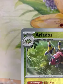Ariados - 005/167 Sv06: Twilight Masquerade Reverse Holo Pokemon Card TCG NM/M - Image 2