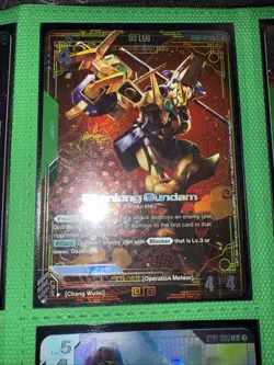 Gundam Card Game Shenlong Gundam (R+) GD01-029 Newtype Rising Mint Alt Art TCG - Image 1