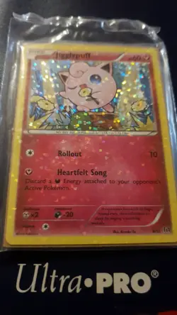 Pokemon TCG JIGGLYPUFF SEALED HOLO BLEED ERROR 8/12 McDonalds EU Promo 2016 Card - Image 2