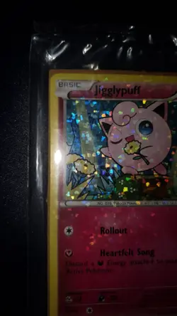 Pokemon TCG JIGGLYPUFF SEALED HOLO BLEED ERROR 8/12 McDonalds EU Promo 2016 Card - Image 5